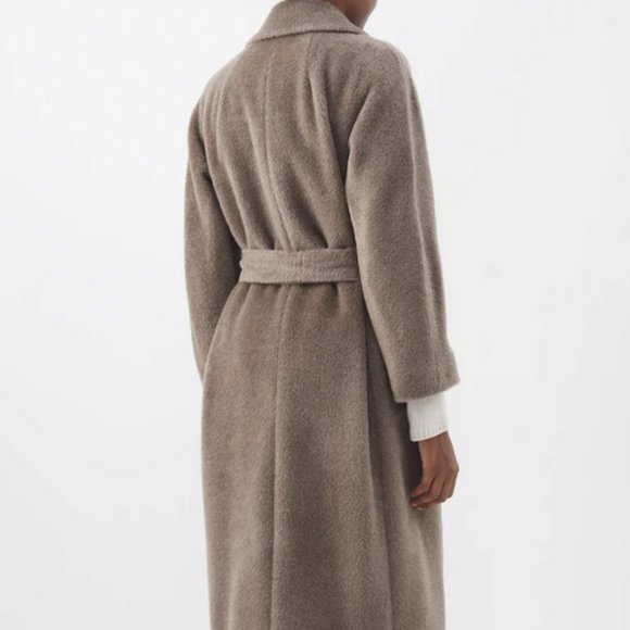 S Max Mara Malesia Coat, Beige Size 4 - Picture 10 of 16
